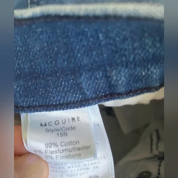 McGuire Denim skirt  Anthropologie size 28 - Picture 5 of 10